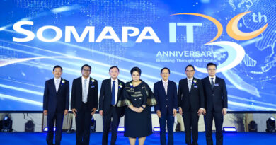 SomapaIT ฉลองครบรอบ 30 ปี ประกาศวิสัยทัศน์ “Breaking Through the Global” เดินหน้าสร้างนวัตกรรม AI และเทคโนโลยีความมั่นคง ยกระดับศักยภาพไทยสู่เวทีโลก